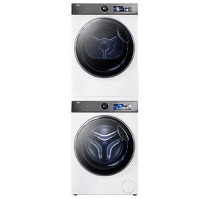 海尔（Haier）洗烘套装 XQG100-BD14386WLU1+HGY100-F386WU1