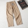 BAPE春季猿人头刺绣纯色休闲工装长裤 商品缩略图4