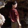 西子/宝相红莲19姆米桑蚕丝非遗红云纱提花百搭外套/WTTJ1151 商品缩略图4