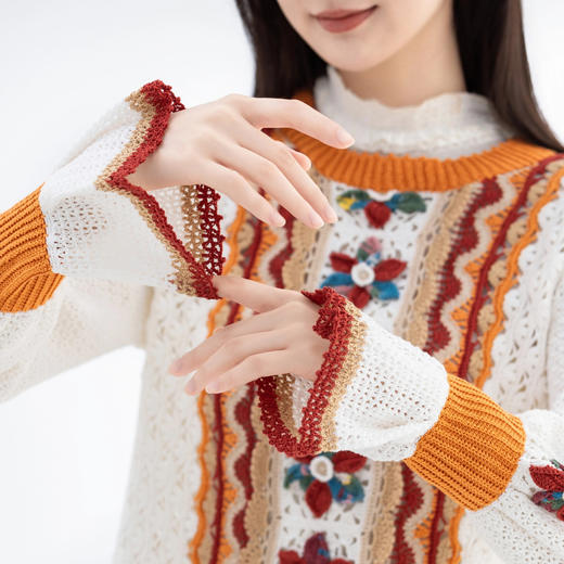 苏苏姐家暮色之夏上衣手工diy衣服钩针蕾丝编织自制材料包 商品图2