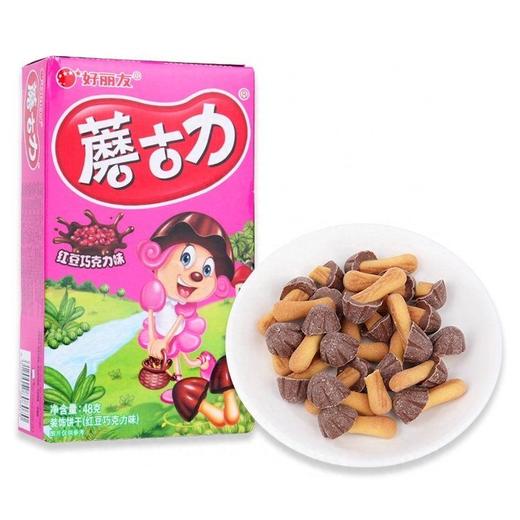 好丽友48g红豆味蘑菇力 商品图3