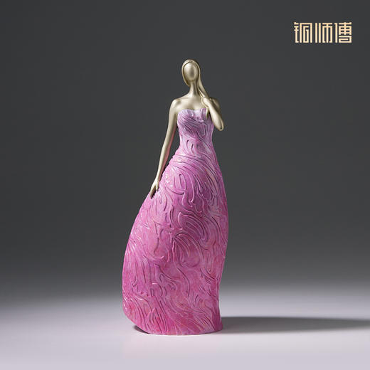 铜师傅《美韵》客厅桌面铜摆件 家居装饰工艺品 商品图1