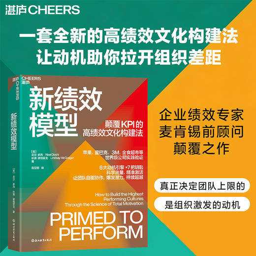 新绩效模型  颠覆KPI的高绩效文化构建法，让团队自驱协作爆发潜力 商品图0