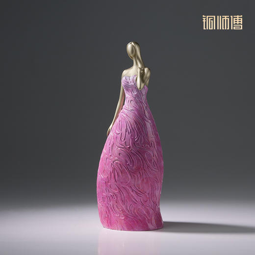 铜师傅《美韵》客厅桌面铜摆件 家居装饰工艺品 商品图2
