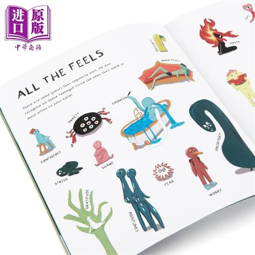【中商原版】情绪大饭店活动手册 The Grand Hotel of Feelings Workbook 英文原版 儿童绘本 情绪管理 亲子读物 进口童书 商品图2