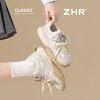 ZHR【3.5cm版】显高紫色德训鞋超软阿甘鞋2026春新款气质休闲鞋 商品缩略图6