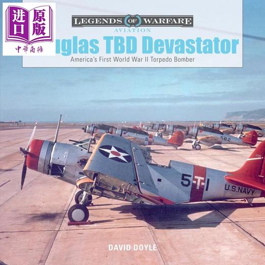 【中商原版】道格拉斯TBD 蹂躏者鱼雷轰炸机 Douglas TBD Devastator Torpedo Bomber 英文原版 David Doyle 商品图0