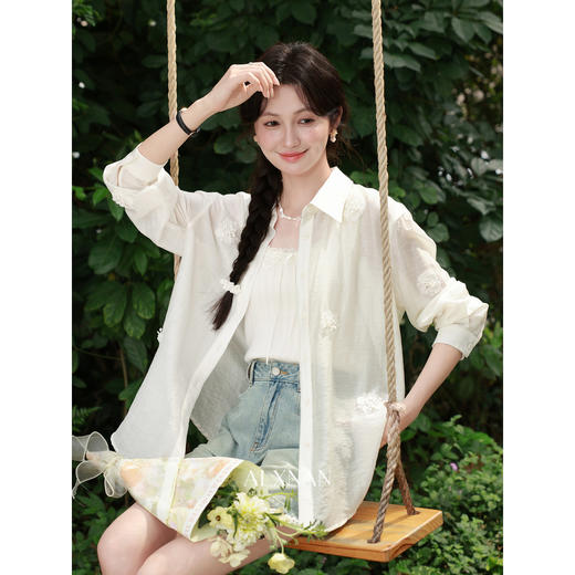 鹿向南【0428/20:00新品前1小时7折限量100件】牛仔蓝牛仔裤 商品图4