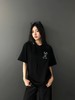 FENDI芬迪男女同款小狗图案刺绣宽松休闲圆领纯棉短袖T恤 商品缩略图1