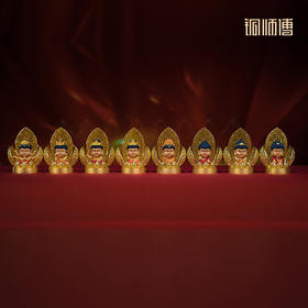 铜师傅《佛光本命佛》阿弥陀佛千手观音普贤菩萨大日如来铜摆件