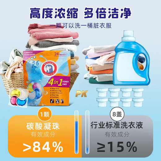 【9倍浓缩配方 高度浓缩 一颗洗一大桶】Deterby迪果香氛洗衣凝珠 4D多效合一去污留香除菌灭螨 香氛洗衣凝珠36颗 端庄的东方香调 商品图4