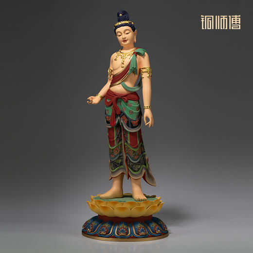 铜师傅 正版授权《敦煌联名菩萨系列》文殊普贤菩萨 释迦牟尼佛 商品图3