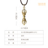 铜师傅《永乐款金刚杵（小号）》紫铜黄铜吊坠 家居工艺品挂件 商品缩略图4
