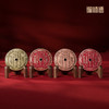 铜师傅《山鬼花钱摆件》(10厘米)吉祥饰品 黄铜紫铜家居工艺品 商品缩略图0