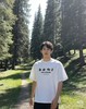 萨洛蒙松果字母图案男女同款户外休闲圆领短袖T恤 商品缩略图1
