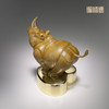 铜师傅 铜摆件《心有灵犀》铜工艺品家居饰品客厅桌面犀牛礼品 商品缩略图4