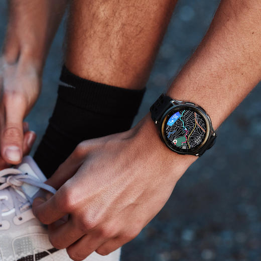 【新品】华米 Cheetah 2 Pro 专业跑步运动手表 48mm 铁三户外马拉松徒步登山双频GPS定位轨迹导航 晒单返 50 元 商品图4