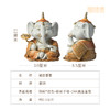 铜师傅《智慧文文、遍吉普普》客厅桌面铜摆件 家居装饰工艺品 商品缩略图4
