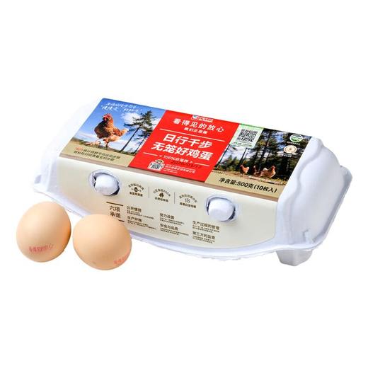 看得见的放心 可生食鸡蛋10枚/盒 商品图0