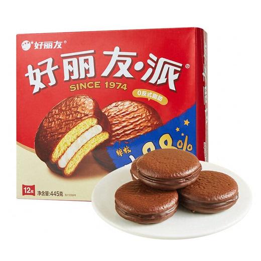 好丽友445g12枚巧克力派 商品图2