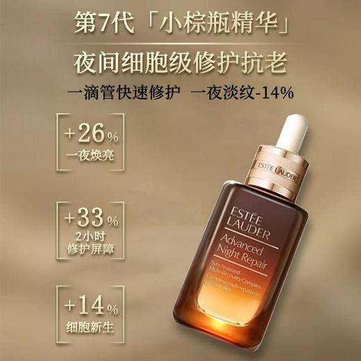 全球购*送礼袋【雅诗兰黛明星护肤三件套】Estee Lauder雅诗兰黛明星三件套原生液200ml+小棕瓶精华50ml+智妍面霜清爽型75ml_bba 商品图9