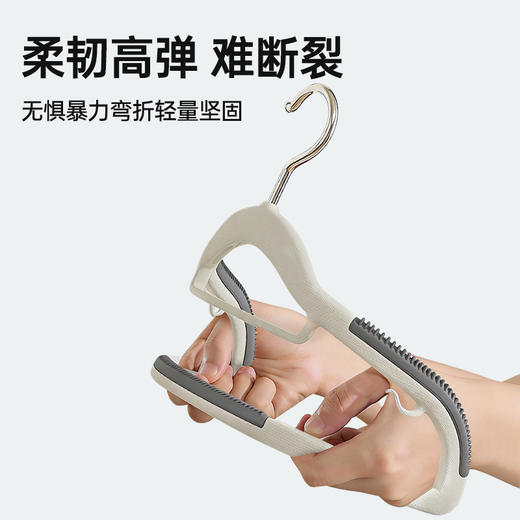 MAYNOS宽肩无痕防滑衣架|挂衣不变形不起包，防滑承重强 商品图3