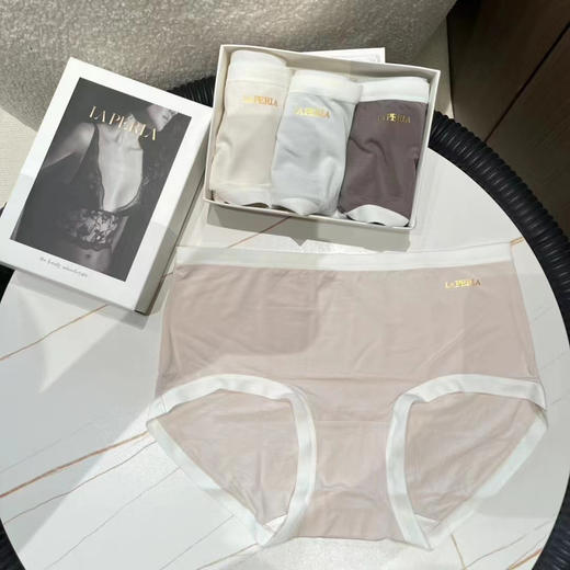 新品LP 100支奶皮舒适女内裤四条 商品图3
