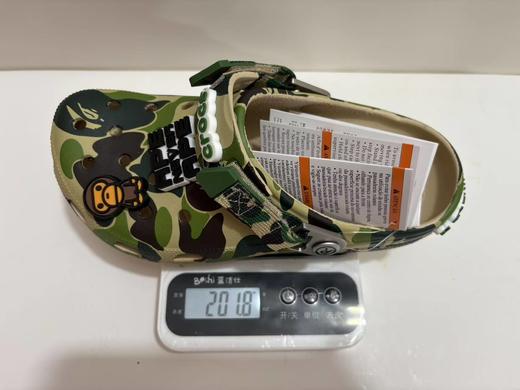 【资质齐全】CROCS卡骆驰洞洞鞋沙滩新迷彩（儿童款）27-37（209627可授权可代发） 商品图3