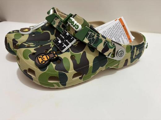【资质齐全】CROCS卡骆驰洞洞鞋沙滩新迷彩（儿童款）27-37（209627可授权可代发） 商品图5