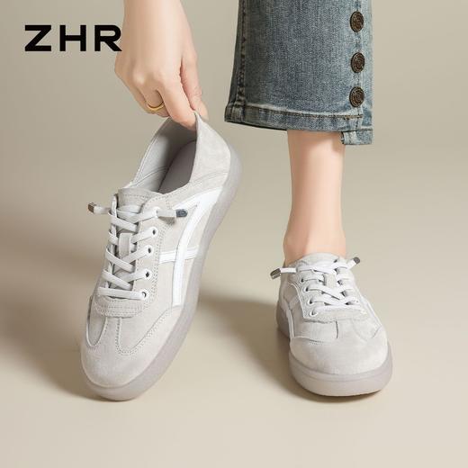 ZHR柔软德训鞋轻便两穿运动休闲鞋2026春夏新款百搭透气板鞋 商品图3