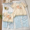 【GZ】无忧购夏季卡通亲子家居服套装100-170cm睡衣甜美短袖夏2625（截单后3-5天发货） 商品缩略图6