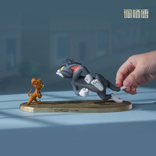 铜师傅 正版授权《猫和老鼠》D款 限量手办 桌面铜摆件家居工艺品 商品图4
