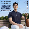 【全弹网孔透气冰感】夏男高弹舒适轻薄短袖POLO衫/98250 商品缩略图0