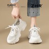 ZHR厚底【5.5cm】增高老爹鞋女透气网面休闲女鞋轻便薄款运动女鞋 商品缩略图1