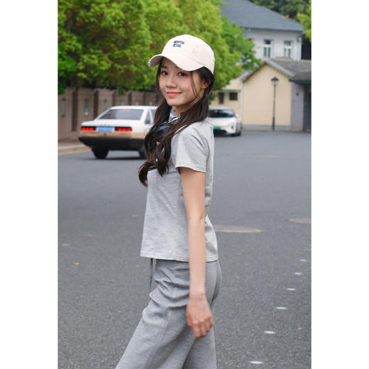 辣妹时尚基本款亲肤棉休闲T-纪念日百货门店同款170944186 商品图2
