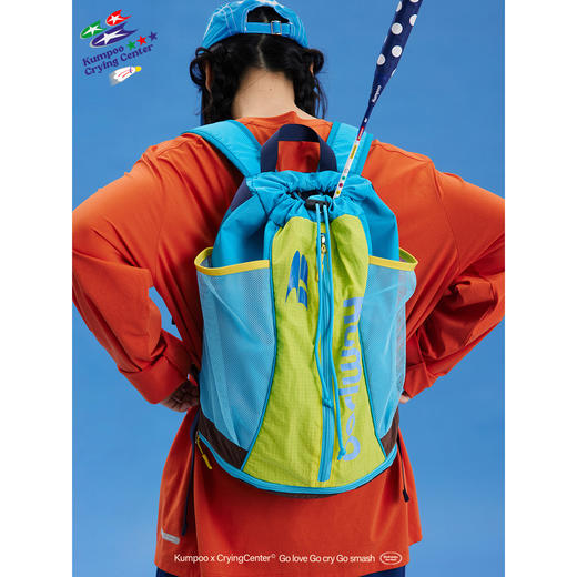 CryingCenterx薰风联名2.0拼色多功能羽毛球束口包双肩包哭喊中心 商品图2