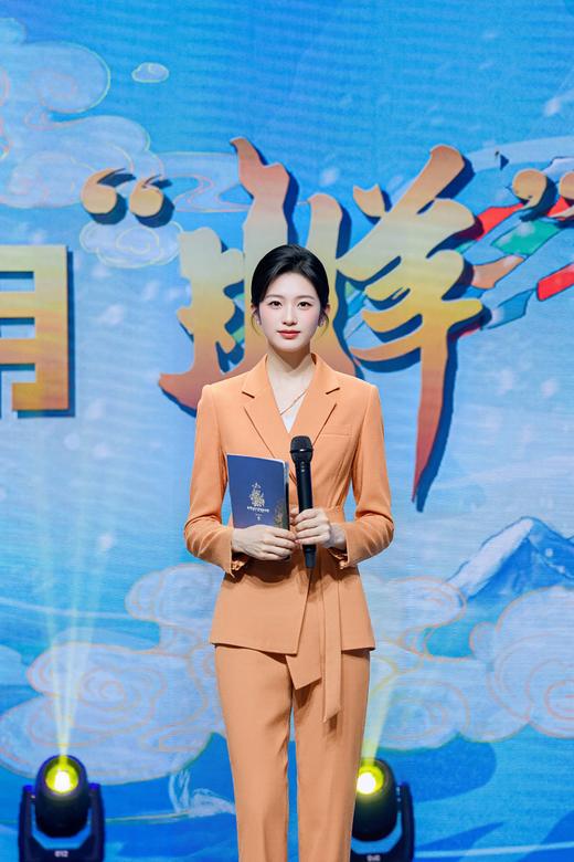 法小曼*子珍清仓福利橘色西装套装女时尚绑带显瘦职业装CP11375 商品图2