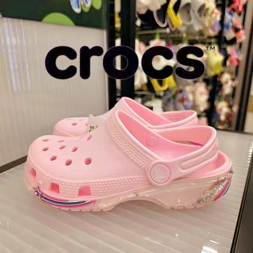 【资质齐全】CROCS卡骆驰洞洞鞋新流沙童鞋25-37（211620可授权可代发） 商品图0