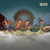 铜师傅 正版授权《敦煌联名飞天(可爱版)》客厅家居装饰品摆件 商品缩略图5