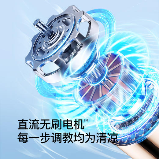 【小如口红的mini风扇】超大风力！百斯腾手持高速小风扇 降温神器 长续航 迷你户外2026新款  小如口红  5大安全技术 商品图8