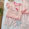 【GZ】无忧购夏季卡通亲子家居服套装100-170cm睡衣甜美短袖夏2625（截单后3-5天发货） 商品缩略图3