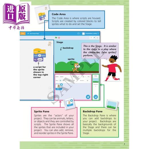 【中商原版】加拿大编程练习册 智慧入门版 英文原版 Popular CodingSmart For Beginners Scratch 编程语言 商品图2