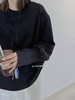 设计感镂空纯色荷叶袖上衣 商品缩略图8