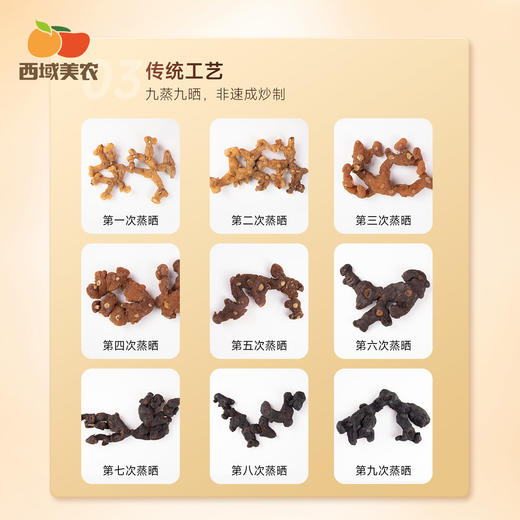 西域美农 黄精九蒸九晒黄精250g*1罐顺丰 商品图9