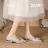 ZHR则则【水钻珍珠】一脚蹬女2026春夏季新款气质婚鞋舒适时装鞋女 商品缩略图6