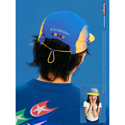 CryingCenter x Kumpoo薰风联名2.0运动复古羽毛球帽子多色中性款 商品图3