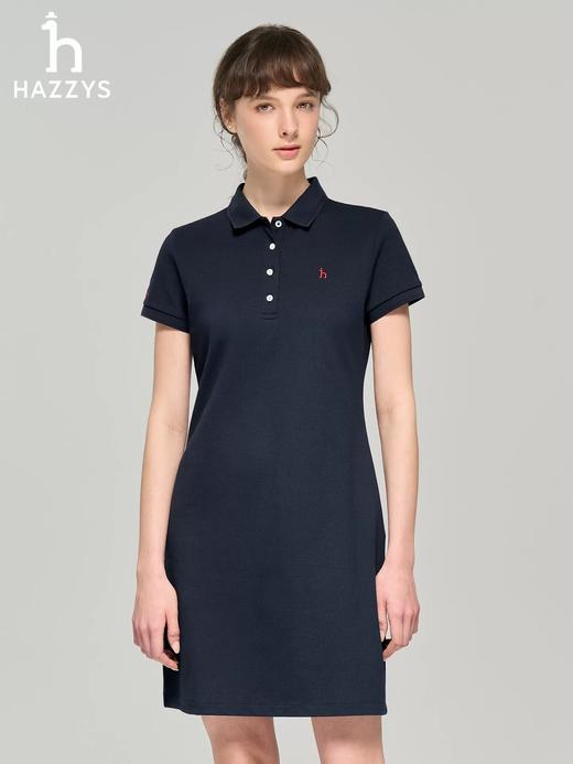 哈吉斯夏季女装时尚短袖POLO连衣裙 商品图2