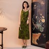 西子/碧罗影新中式复古收腰显瘦连衣裙吊带裙/CQTJ1245 商品缩略图1