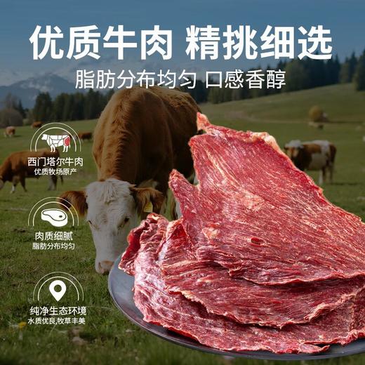 思奇香风干牛肉薄片原味味48g 商品图0