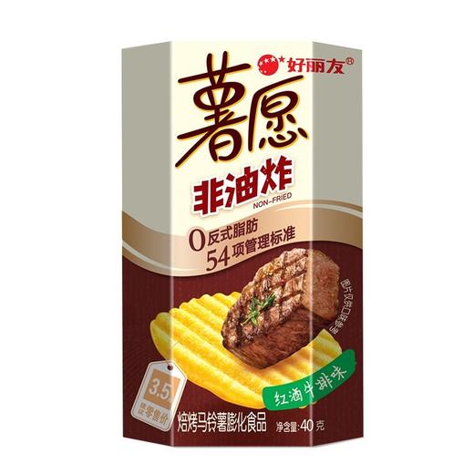 好丽友40g红酒牛排味薯愿 商品图0